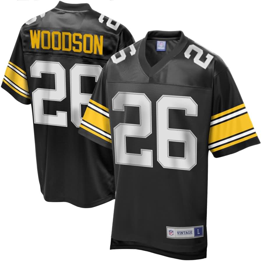 Men's NFL Pro Line Pittsburgh Steelers Rod Woodson Retired Player Jersey