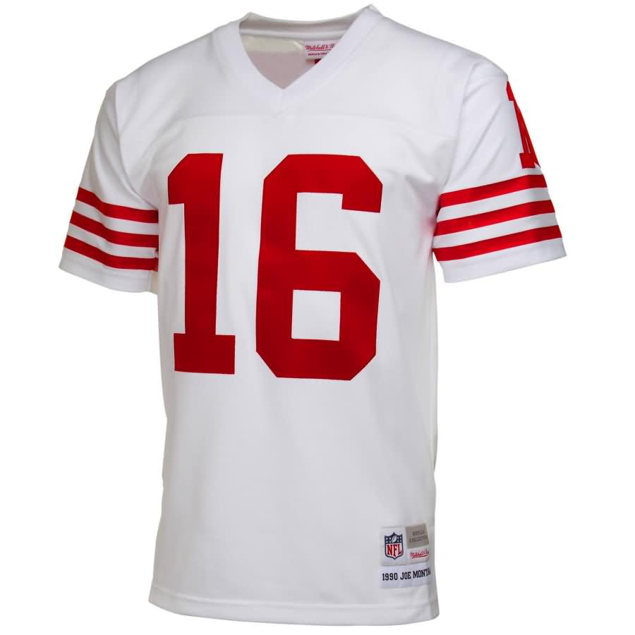 Joe Montana San Francisco 49ers Mitchell & Ness Retired Player Vintage Replica Jersey - White