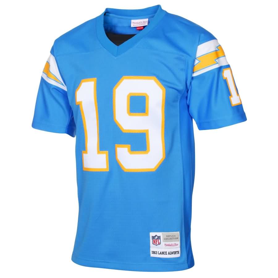 Lance Alworth San Diego Chargers Mitchell & Ness 1963 Retired Player Vintage Replica Jersey - Powder Blue