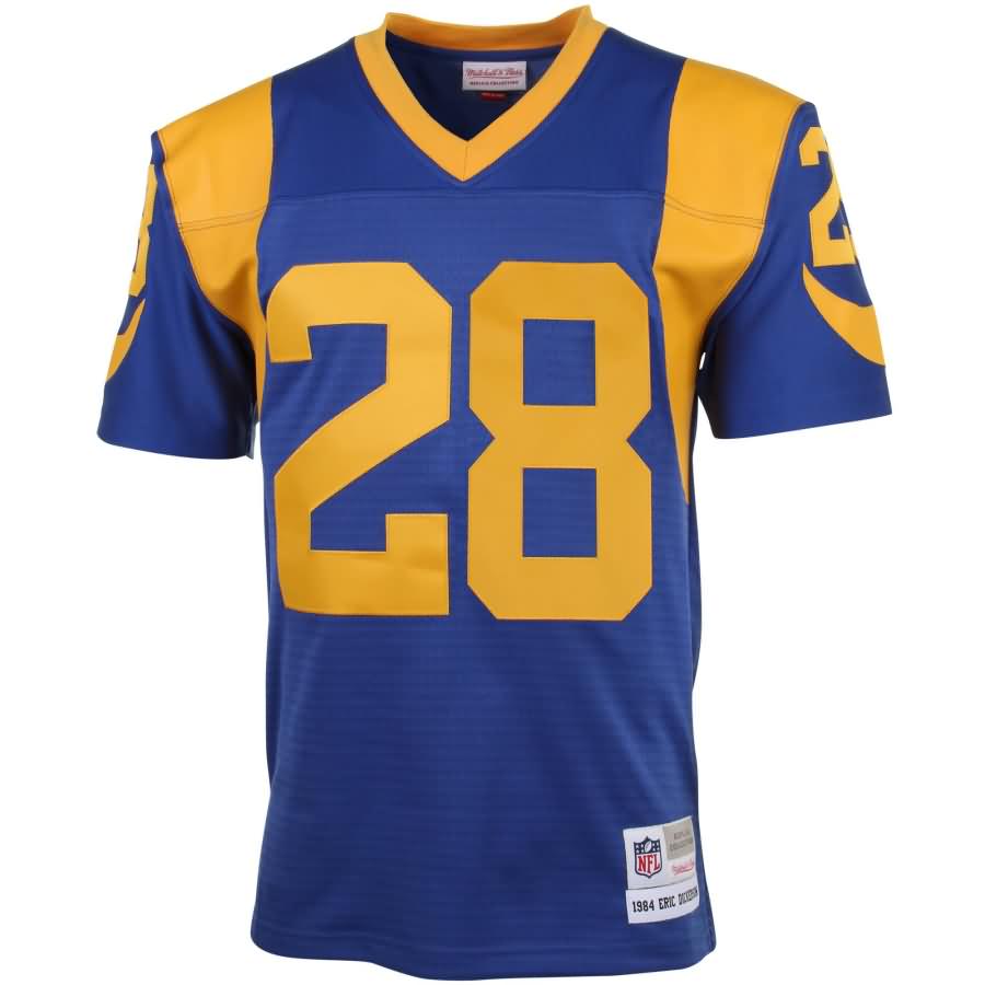 Marshall Faulk St. Louis Rams Mitchell & Ness 1999 Retired Player Vintage Replica Jersey - Royal Blue/Yellow