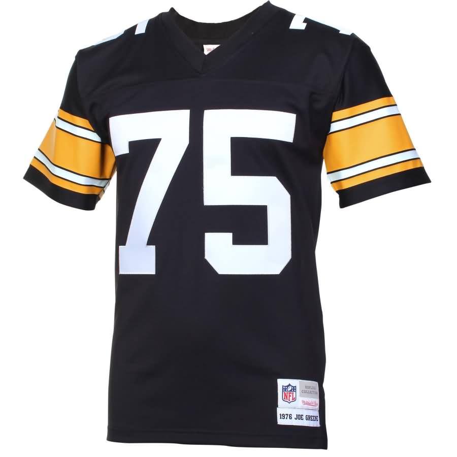 Pittsburgh Steelers Mitchell & Ness Retired Player Vintage Replica Jersey - Black