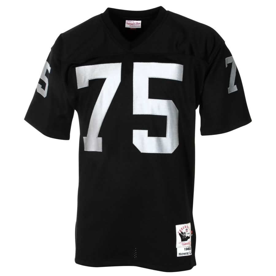 Howie Long Oakland Raiders Mitchell & Ness Authentic Throwback Jersey - Black