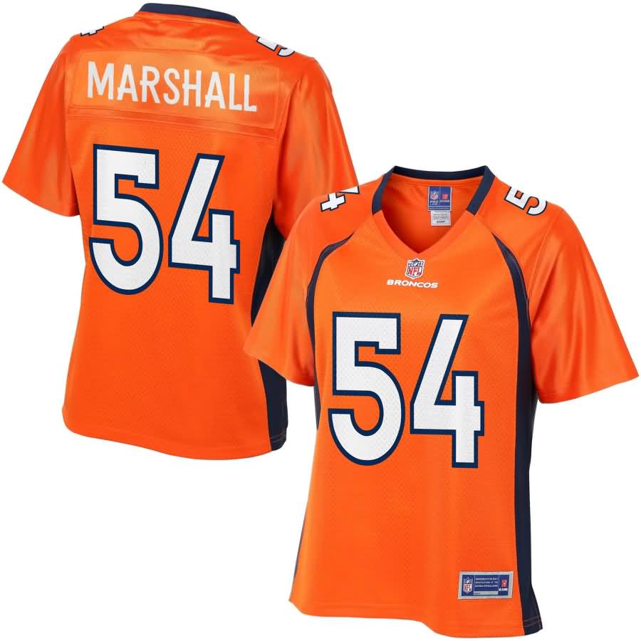 Pro Line Women's Denver Broncos Brandon Marshall Team Color Jersey