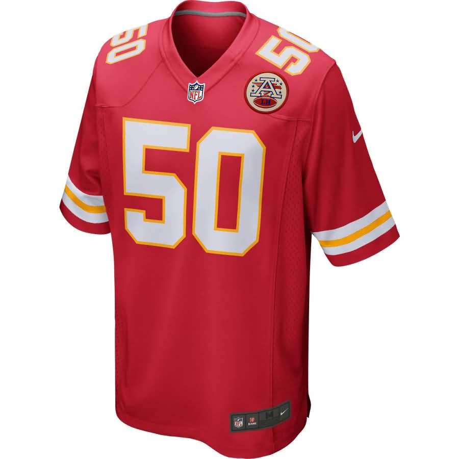 Justin Houston Kansas City Chiefs Nike Game Jersey - Red