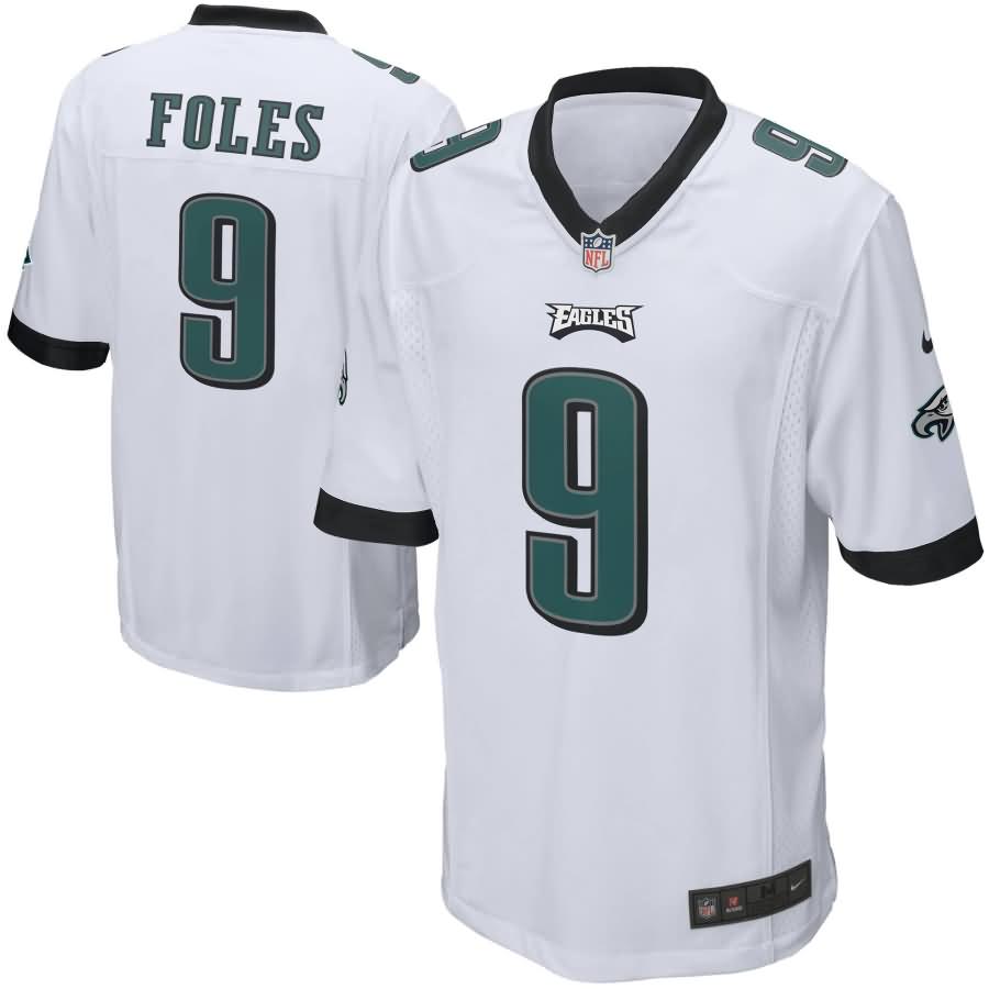 Nick Foles Philadelphia Eagles Nike Game Jersey - White