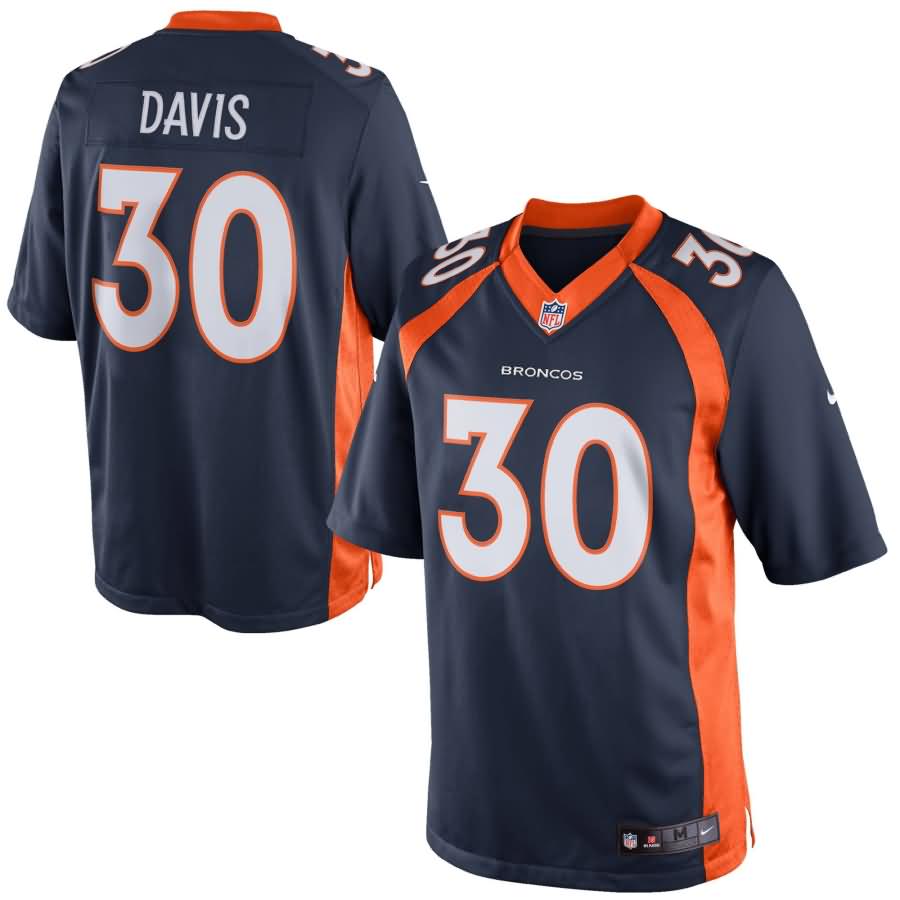 Terrell Davis Denver Broncos Nike Retired Player Limited Jersey - Navy Blue