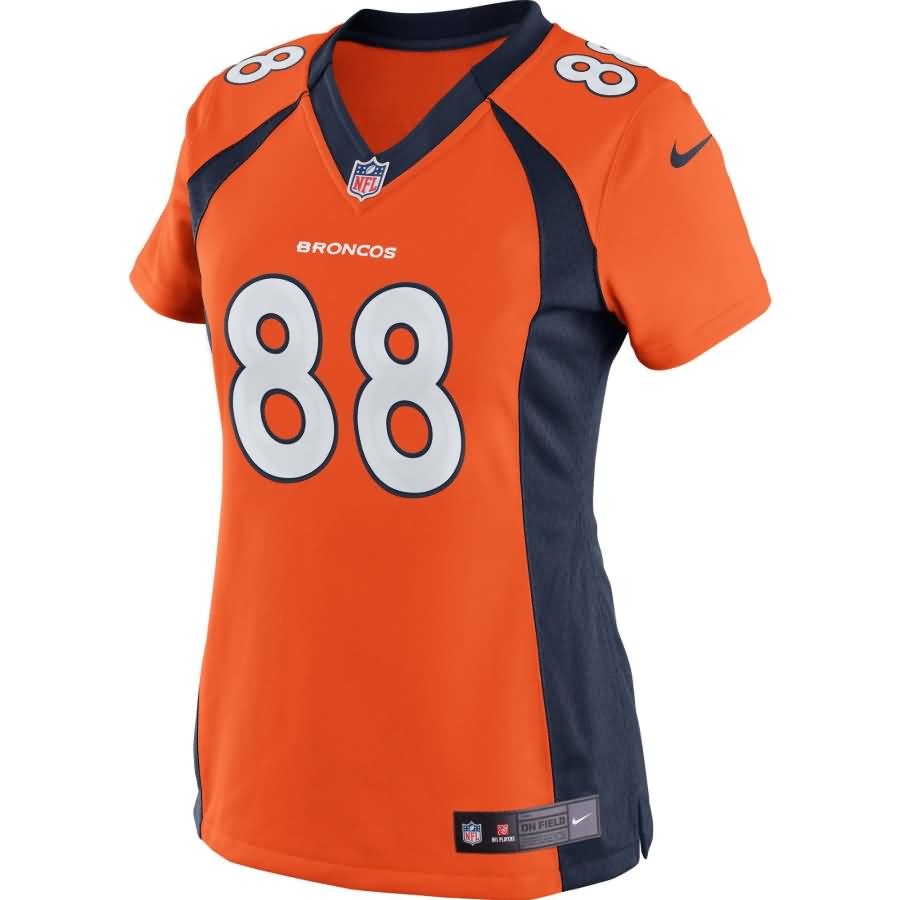 DeMaryius Thomas Denver Broncos Nike Women's Limited Jersey - Orange