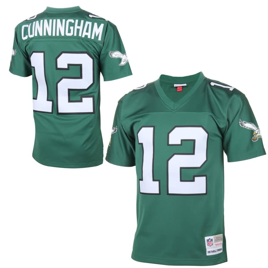 Randall Cunningham Philadelphia Eagles Mitchell & Ness Replica Retired Player Jersey - Midnight Green