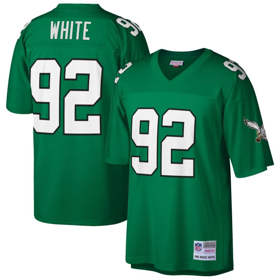 Reggie White Philadelphia Eagles Mitchell & Ness Replica Retired Player Jersey - Midnight Green