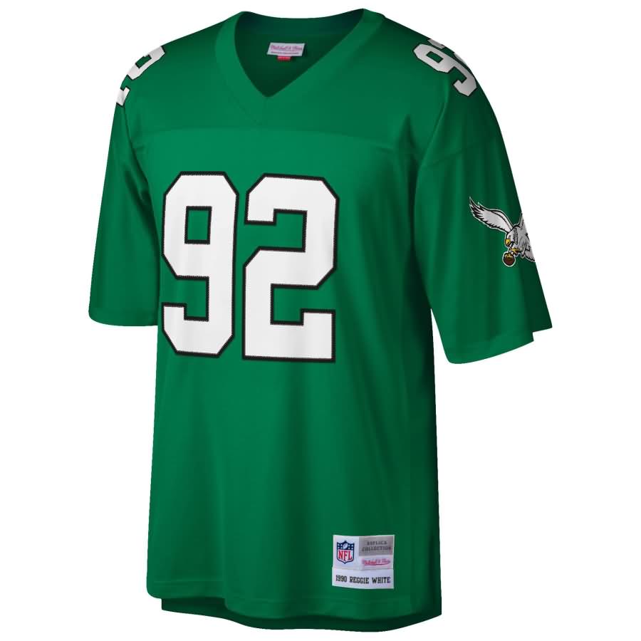 Reggie White Philadelphia Eagles Mitchell & Ness Replica Retired Player Jersey - Midnight Green