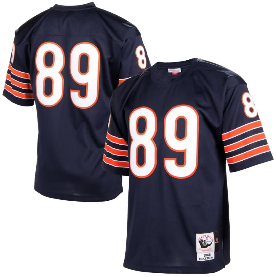 Mike Ditka Chicago Bears Mitchell & Ness Authentic Throwback Jersey - Navy Blue