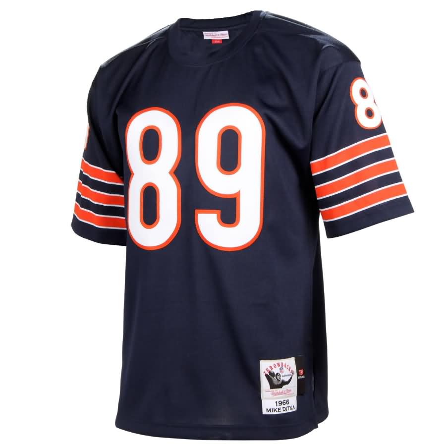 Mike Ditka Chicago Bears Mitchell & Ness Authentic Throwback Jersey - Navy Blue