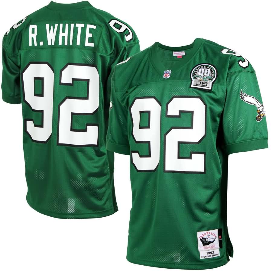 Philadelphia Eagles Mitchell & Ness Authentic Throwback Jersey - Green