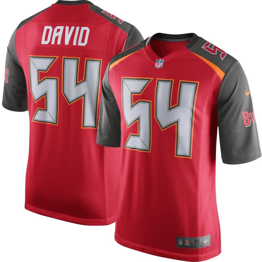 Lavonte David Tampa Bay Buccaneers Nike Youth Team Color Game Jersey - Red