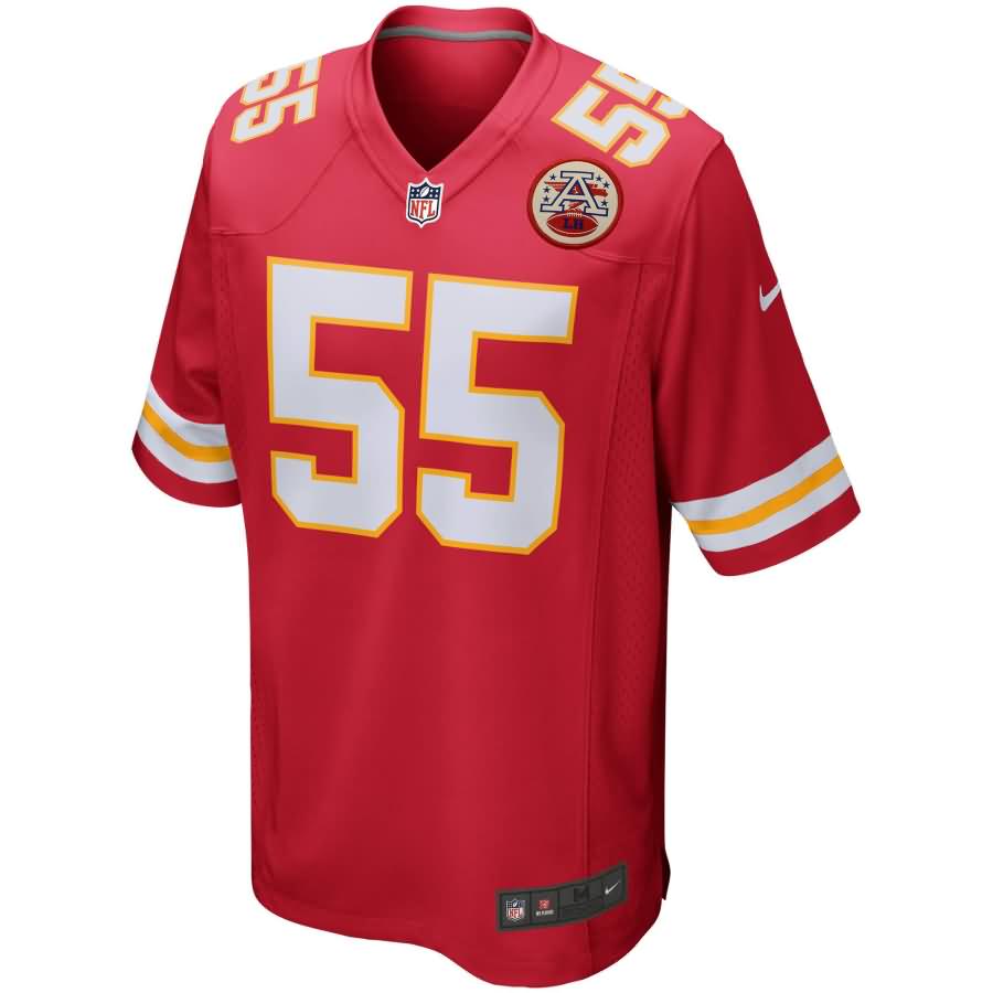 Dee Ford Kansas City Chiefs Nike Game Jersey - Red