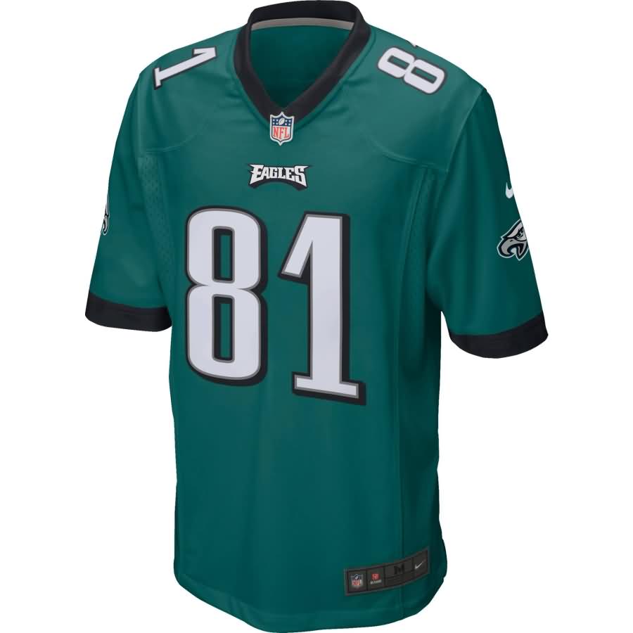 Jordan Matthews Philadelphia Eagles Nike Game Jersey - Midnight Green