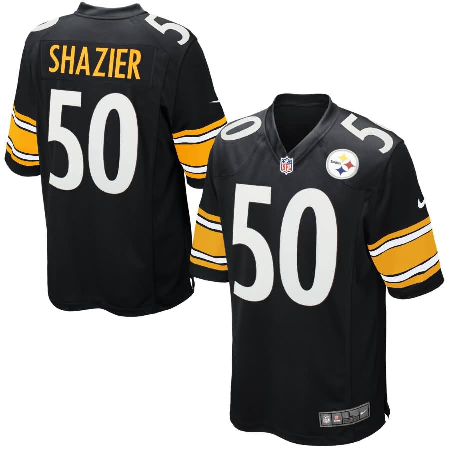 Ryan Shazier Pittsburgh Steelers Nike Game Jersey - Black