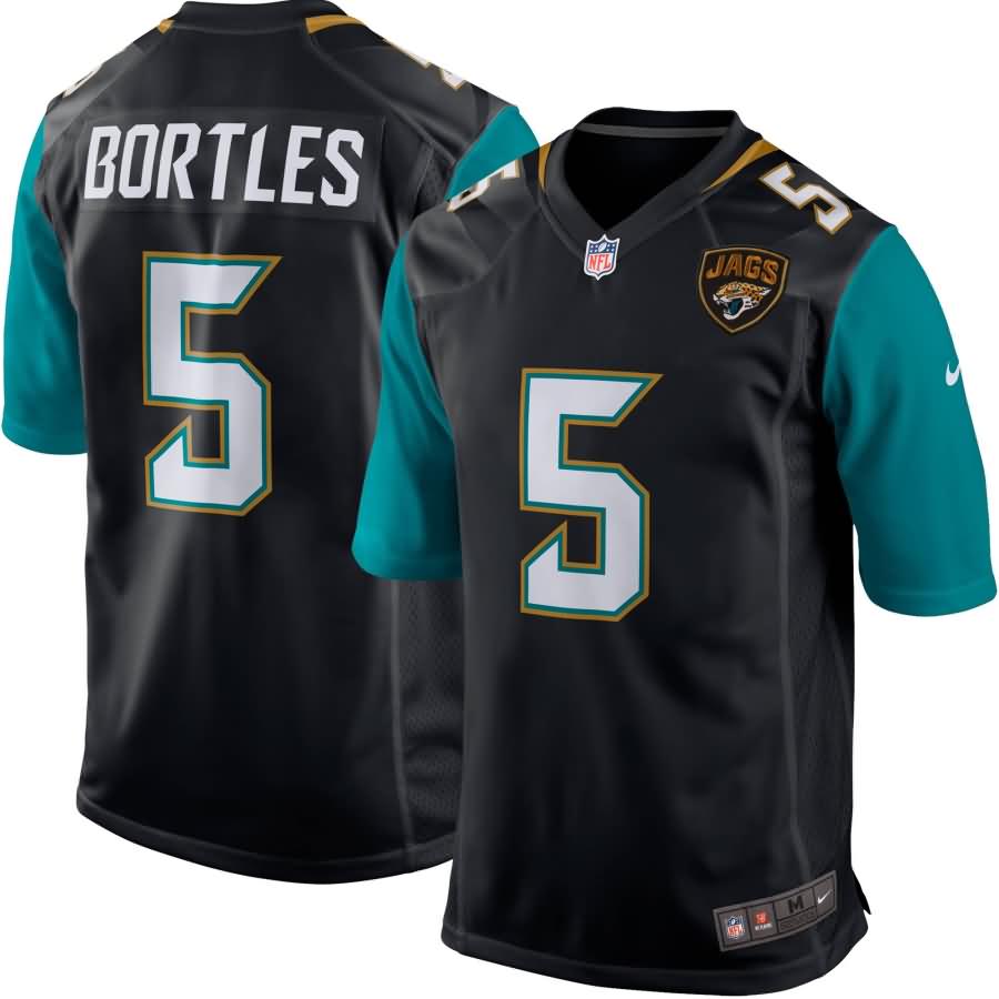 Blake Bortles Jacksonville Jaguars Nike Youth Team Color Game Jersey - Black