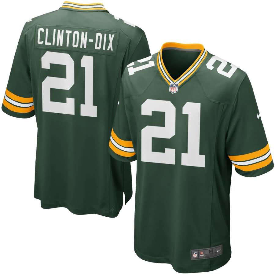 Ha Ha Clinton-Dix Green Bay Packers Nike Youth Team Color Game Jersey - Green