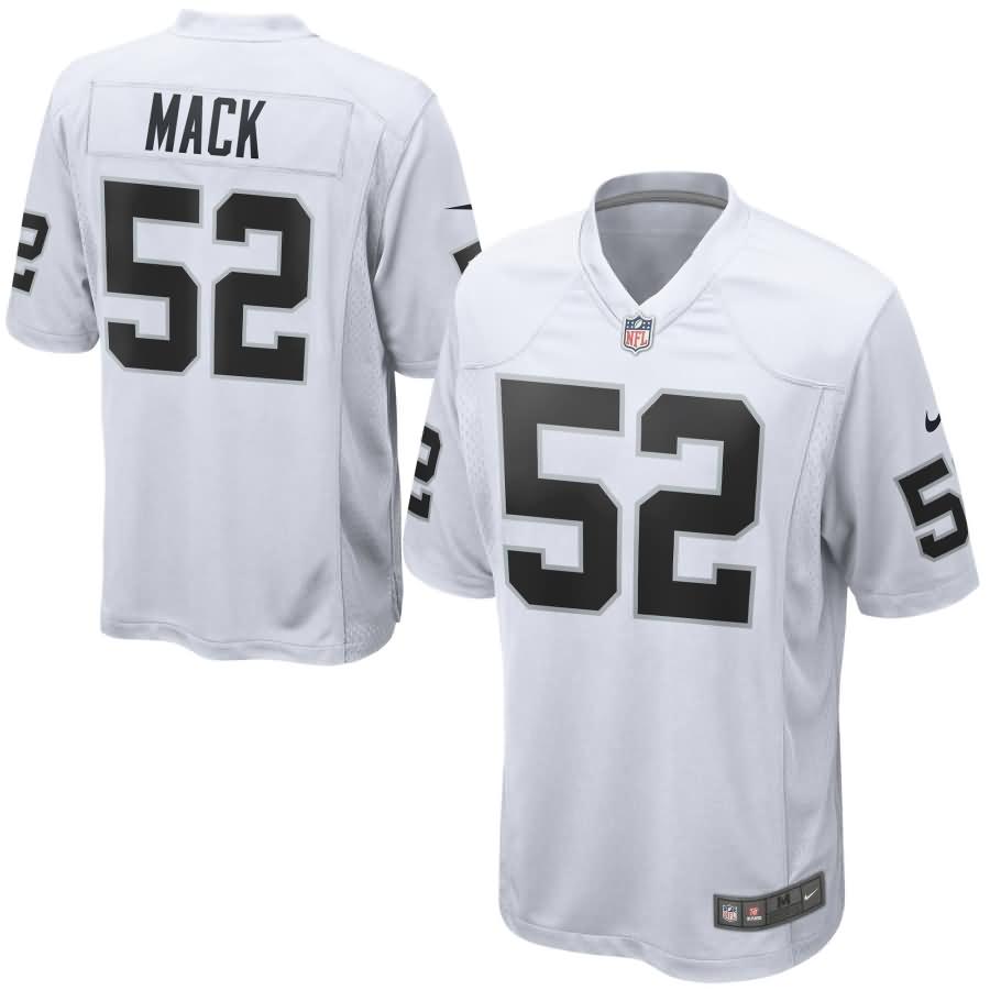 Khalil Mack Oakland Raiders Nike Game Jersey - White