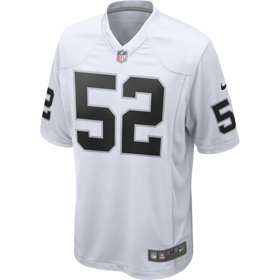 Khalil Mack Oakland Raiders Nike Game Jersey - White