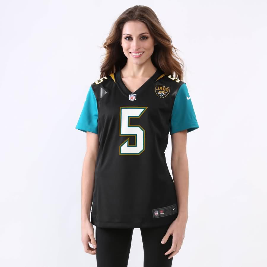 Blake Bortles Jacksonville Jaguars Nike Women's Game Jersey - Black