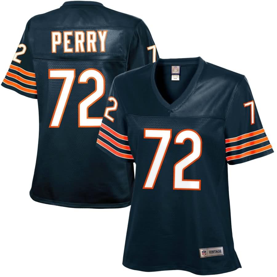 William Perry Chicago Bears Women's Retired Player Jersey - Navy Blue