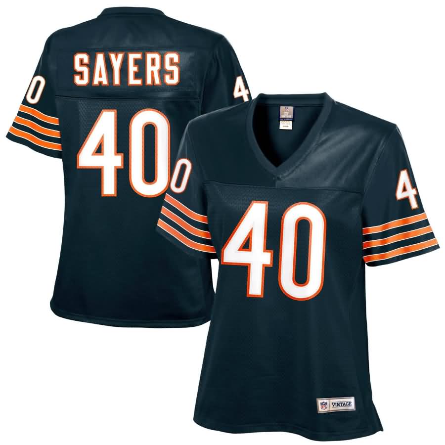 Gale Sayers Chicago Bears Women's Retired Player Jersey - Navy Blue