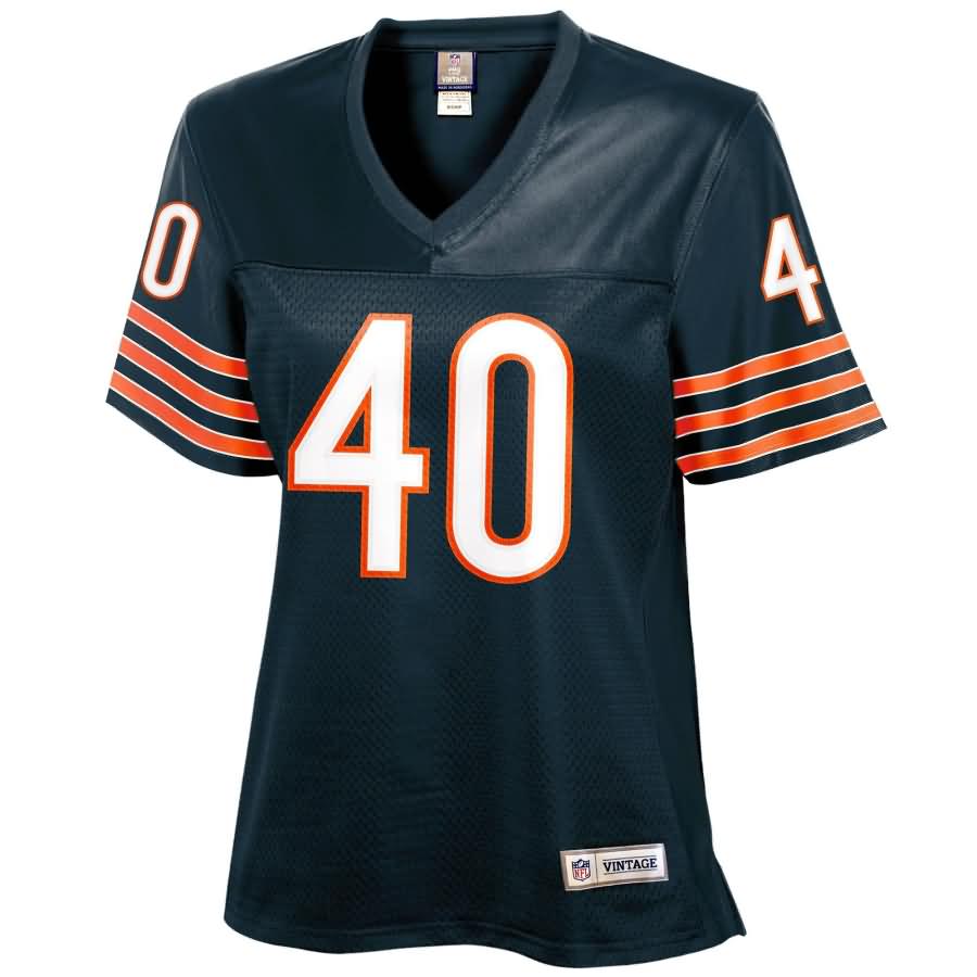 Gale Sayers Chicago Bears Women's Retired Player Jersey - Navy Blue