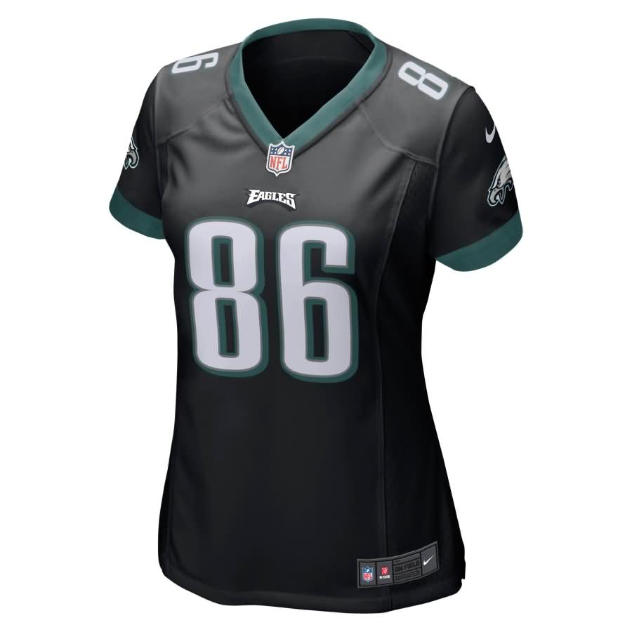 Zach Ertz Philadelphia Eagles Nike Women's Game Jersey - Black