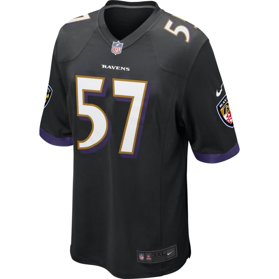 C.J. Mosley Baltimore Ravens Nike Game Jersey - Black