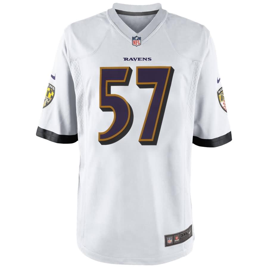 C.J. Mosley Baltimore Ravens Nike Game Jersey - White