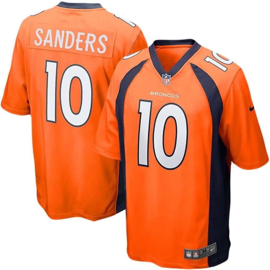 Emmanuel Sanders Denver Broncos Nike Youth Team Color Game Jersey - Orange