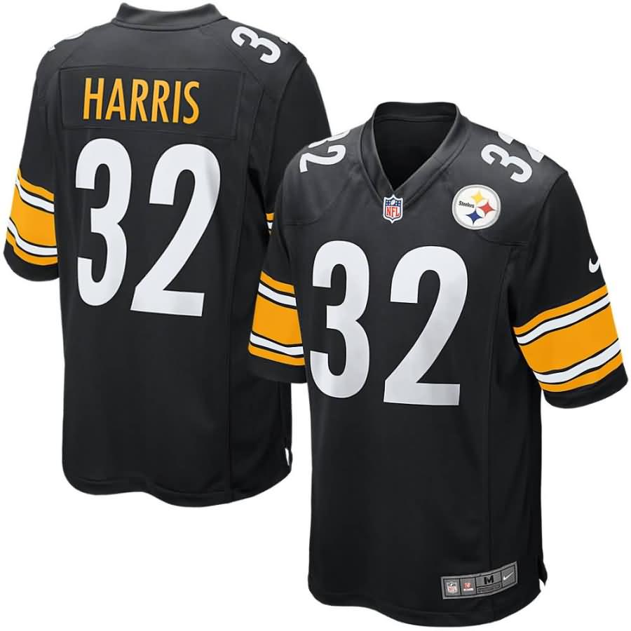 Franco Harris Pittsburgh Steelers Nike Retired Player Game Jersey - Black