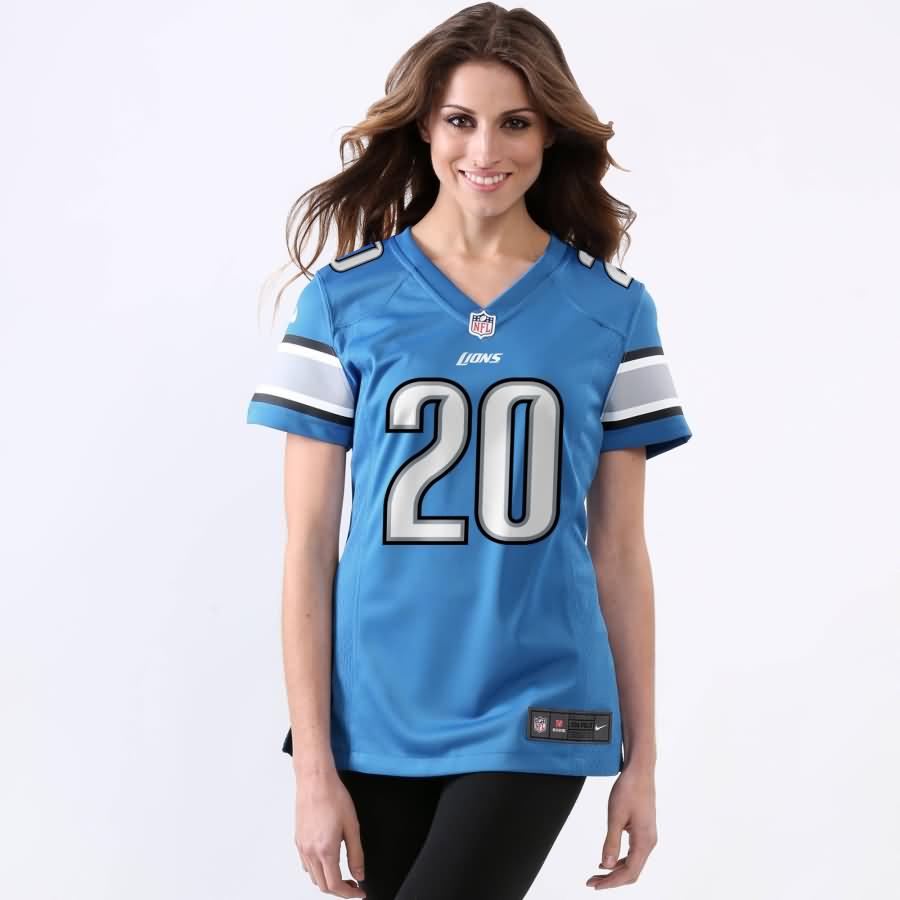 Barry Sanders Detroit Lions Nike Women's Retired Game Jersey - Blue