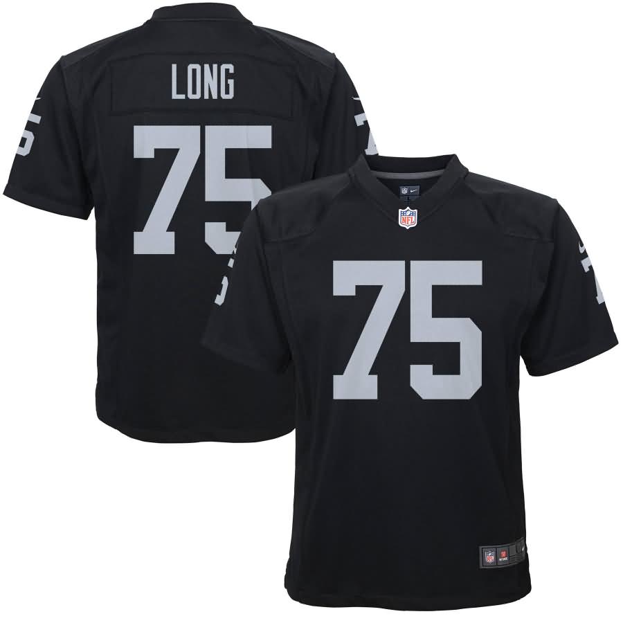 Howie Long Oakland Raiders Youth Nike Retired Game Jersey - Black