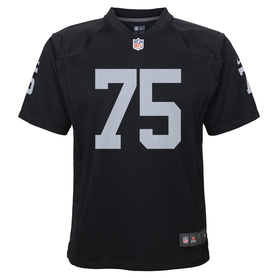 Howie Long Oakland Raiders Youth Nike Retired Game Jersey - Black