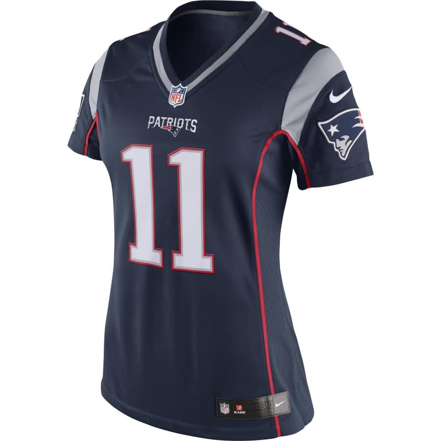 Julian Edelman New England Patriots Nike Women's Limited Jersey - Navy Blue