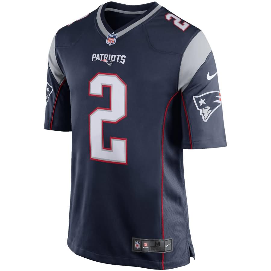 Doug Flutie New England Patriots Nike Retired Player Game Jersey - Navy Blue