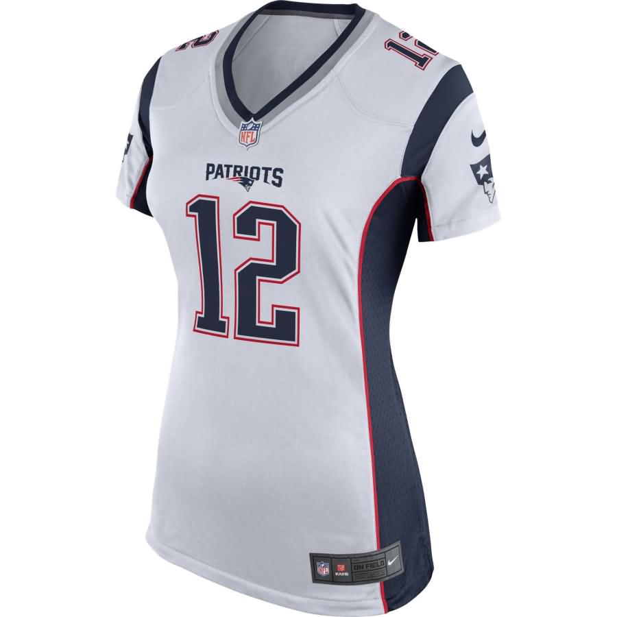 Tom Brady New England Patriots Nike Women's Game Jersey - White