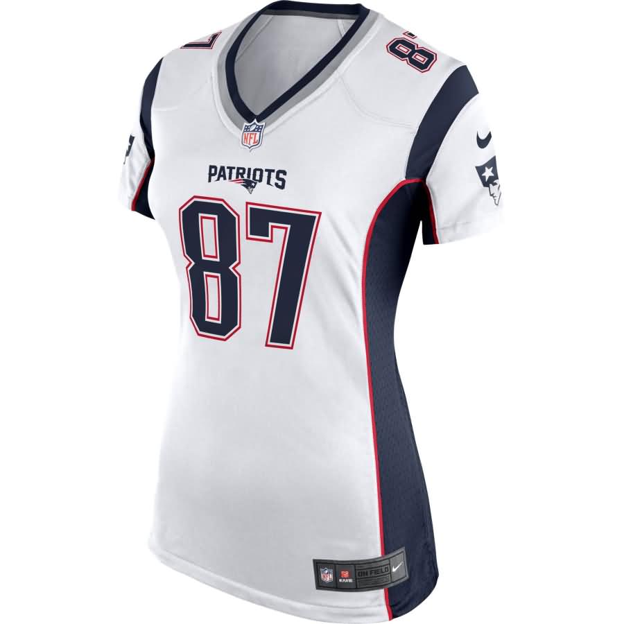 Rob Gronkowski New England Patriots Nike Women's Game Jersey - White