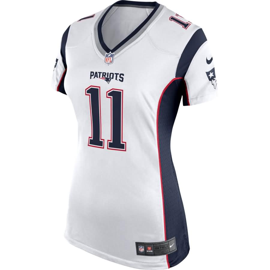 Julian Edelman New England Patriots Nike Women's Game Jersey - White