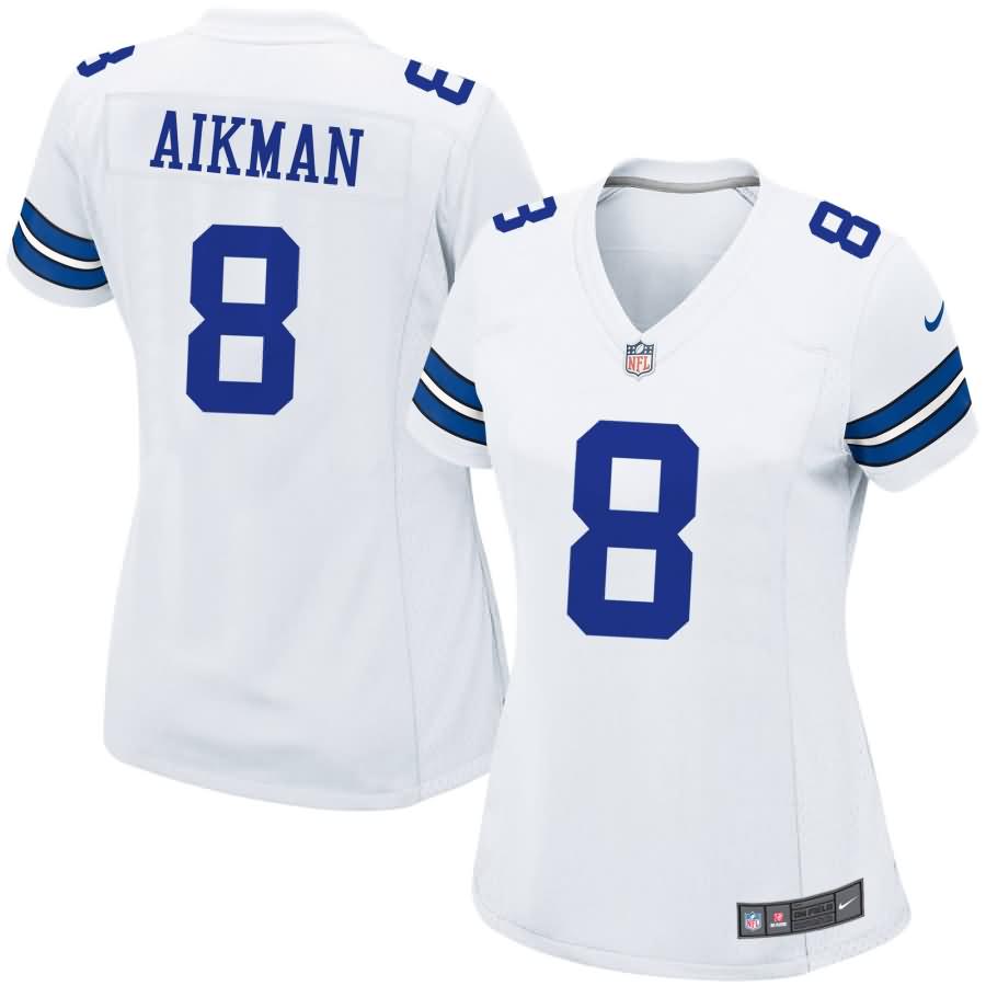 Troy Aikman Dallas Cowboys Nike Women's Retired Game Jersey - White