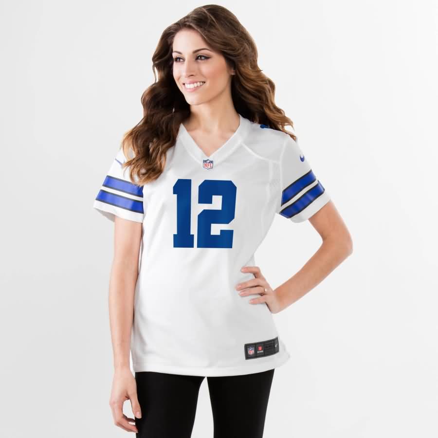 Roger Staubach Dallas Cowboys Nike Women's Retired Game Jersey - White