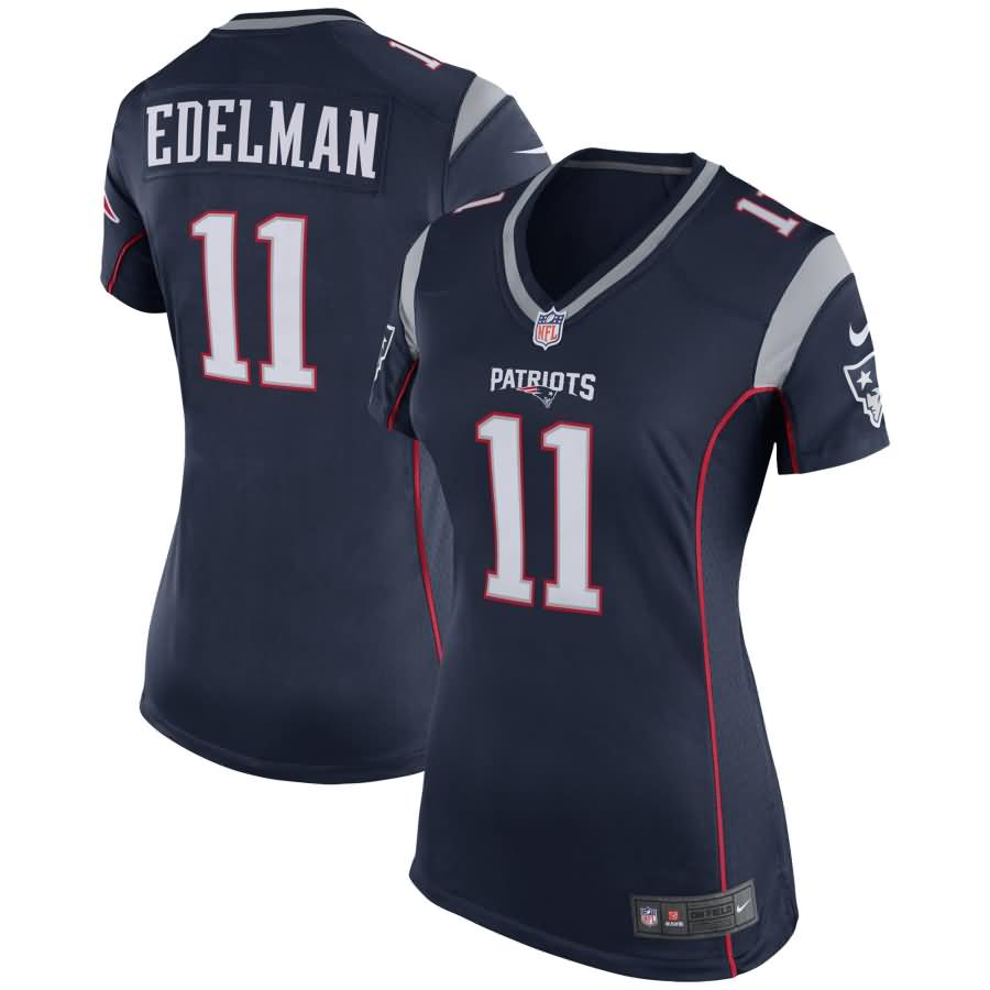 Julian Edelman New England Patriots Nike Girls Youth Game Jersey - Navy