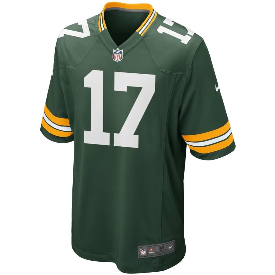 Davante Adams Green Bay Packers Youth Nike Team Color Game Jersey - Green