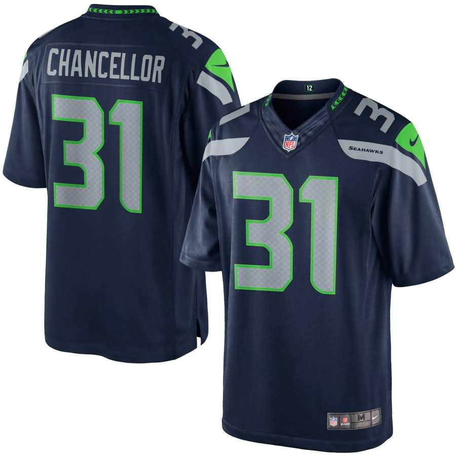 Kam Chancellor Seattle Seahawks Nike Youth Limited Jersey - College Navy