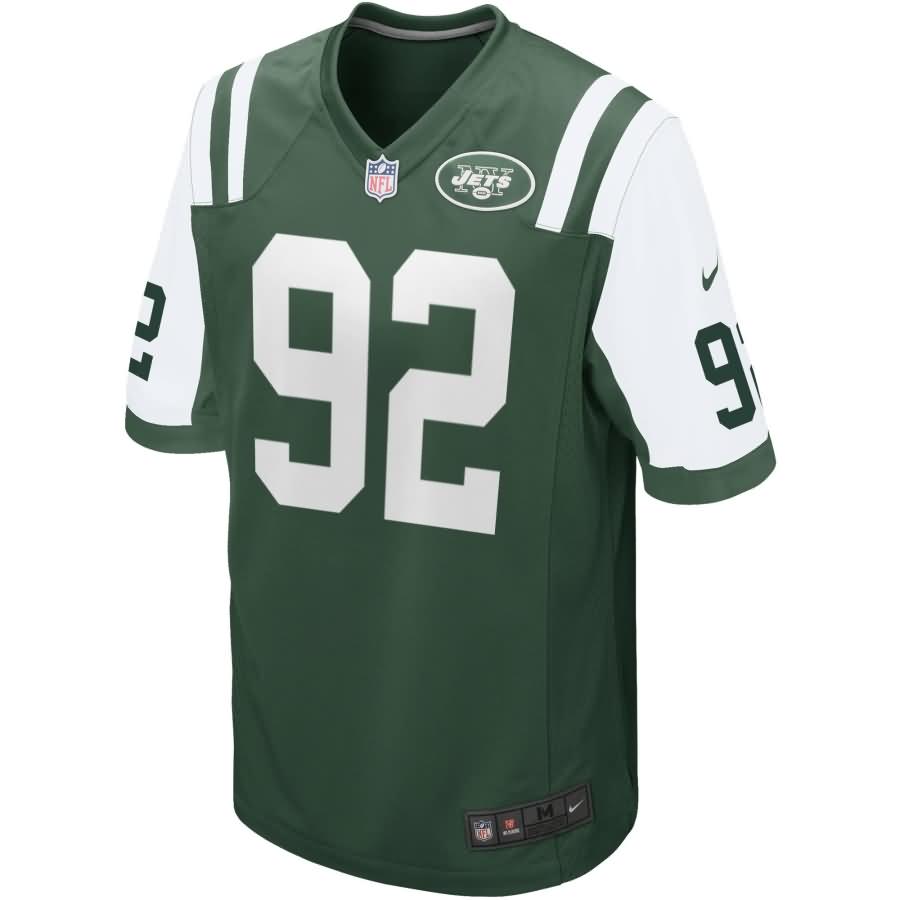 Leonard Williams Men's Nike Green New York Jets Game Jersey