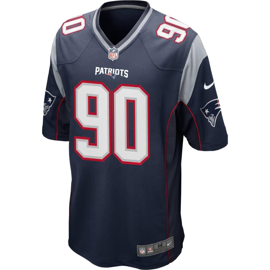 Malcom Brown New England Patriots Nike Game Jersey - Navy