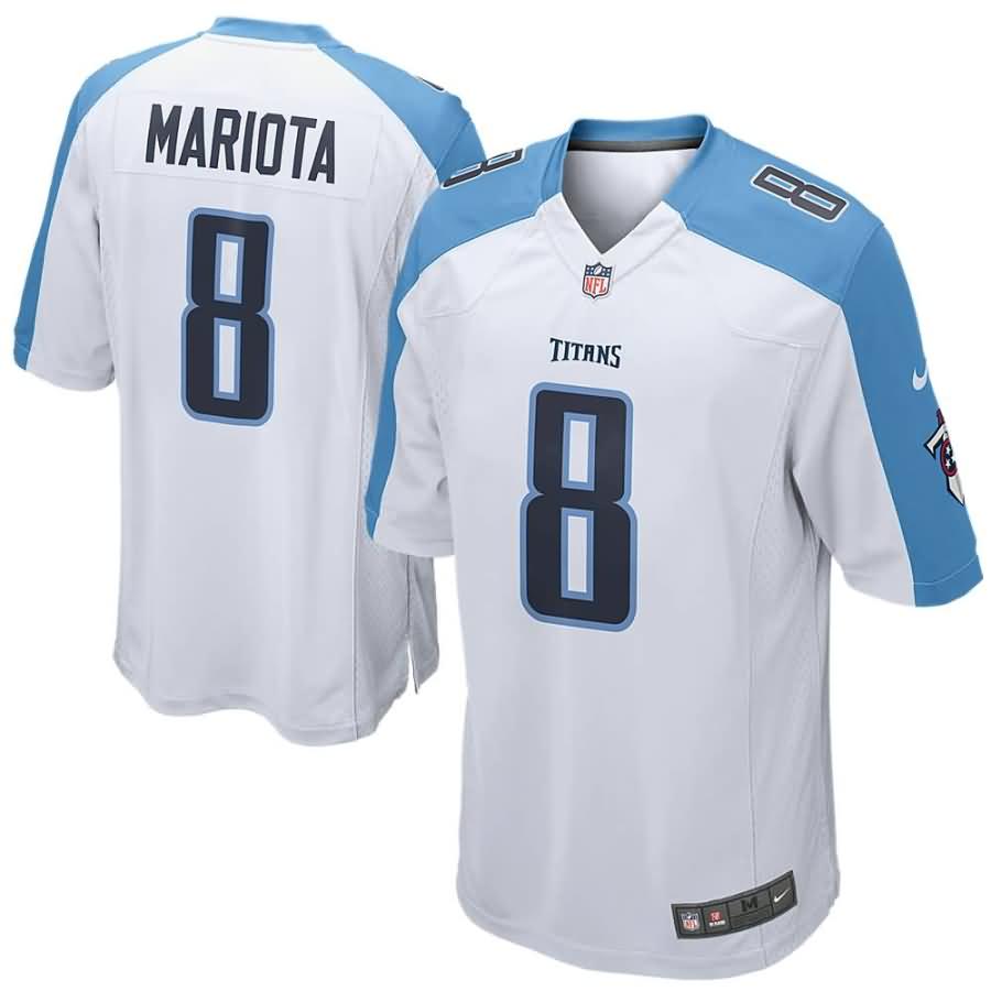 Marcus Mariota Tennessee Titans Nike Game Jersey - White